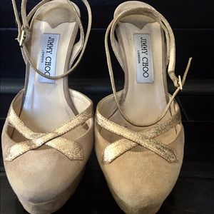Jimmy choo suede shoes